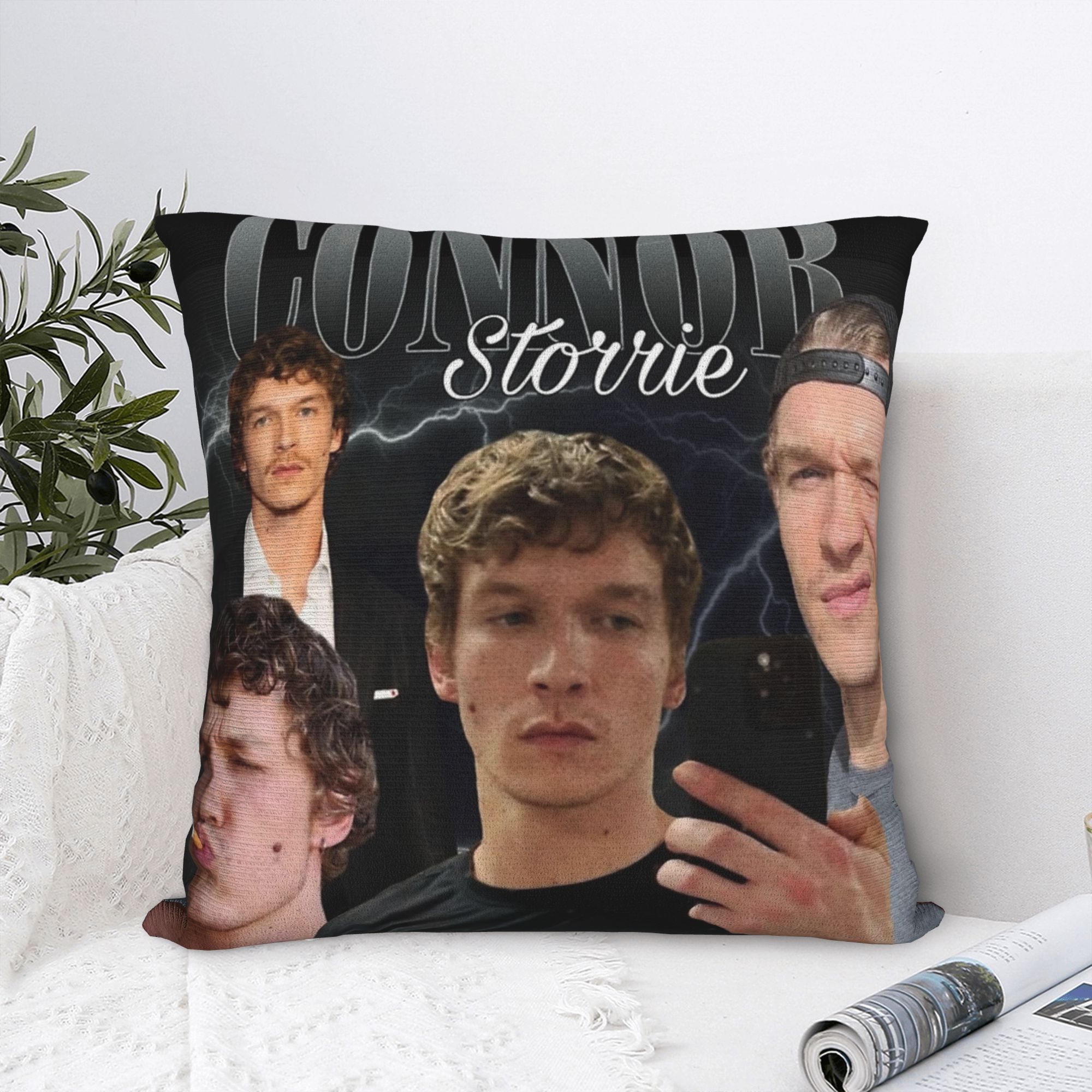 Pillow Cover Sublimation - Connor Storrie Rivalry riscaldato Ilya Rozanov