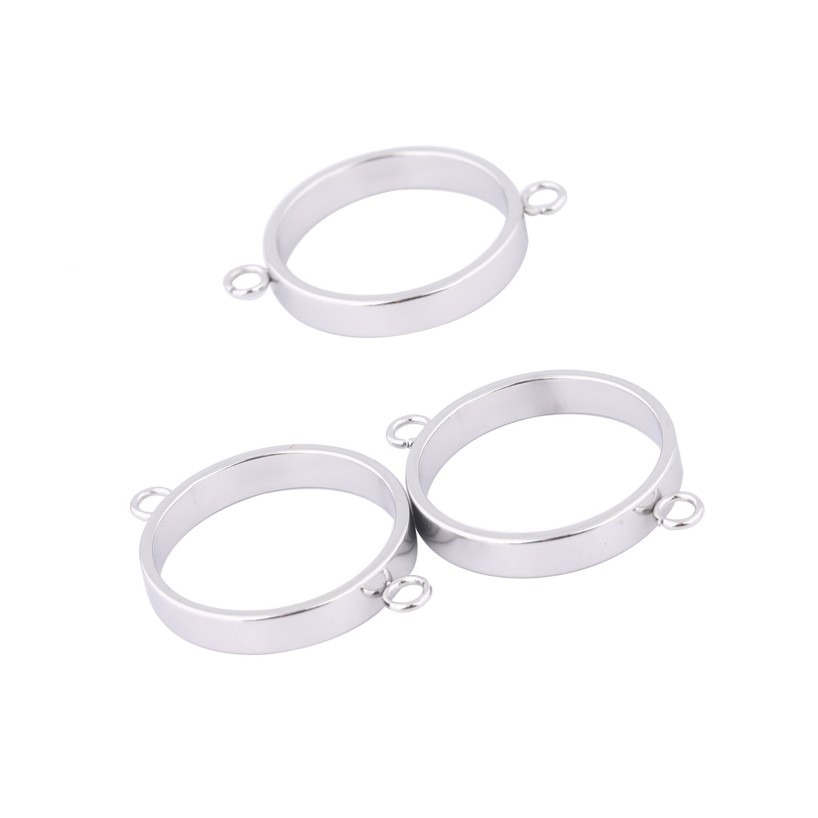 Metal Photo Panel - 10 pz Acciaio Inossidabile 14mm Lunetta