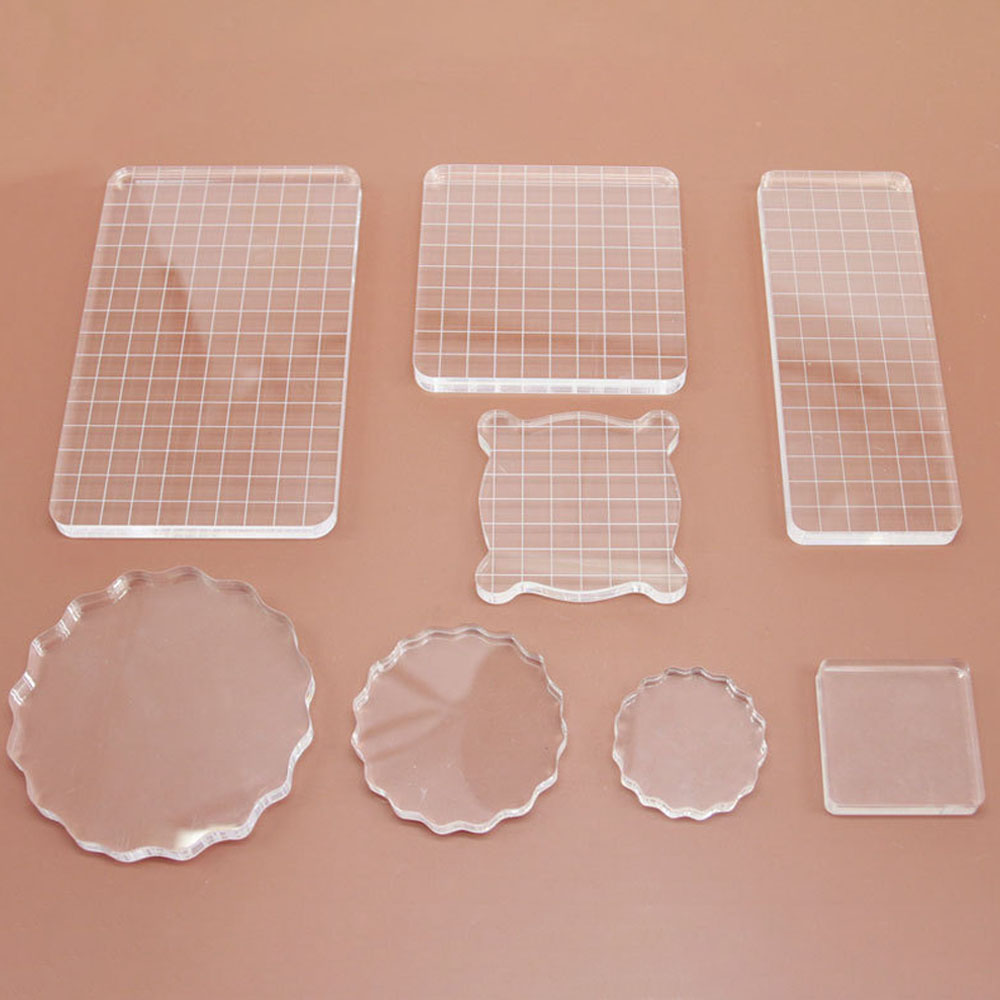 Photo Acrylic Block - Blocco timbro acrilico trasparente Utilizza timbro