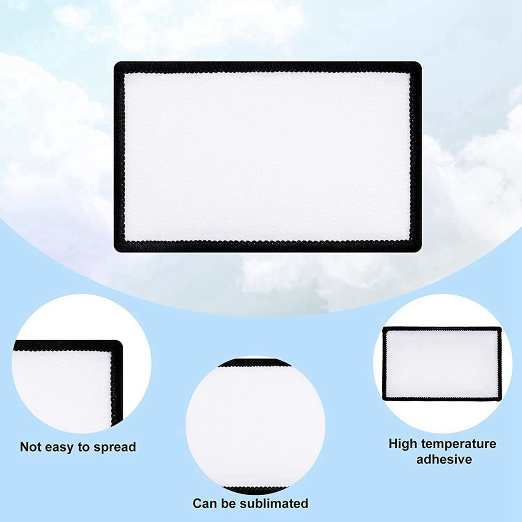 Hat Sublimation Blank - 42 Pezzi di Toppe per Sublimazione,