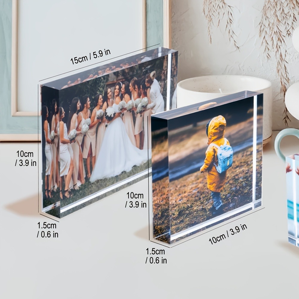 Photo Acrylic Block - Blocco Fotografico 3D in Acrilico Personalizzato