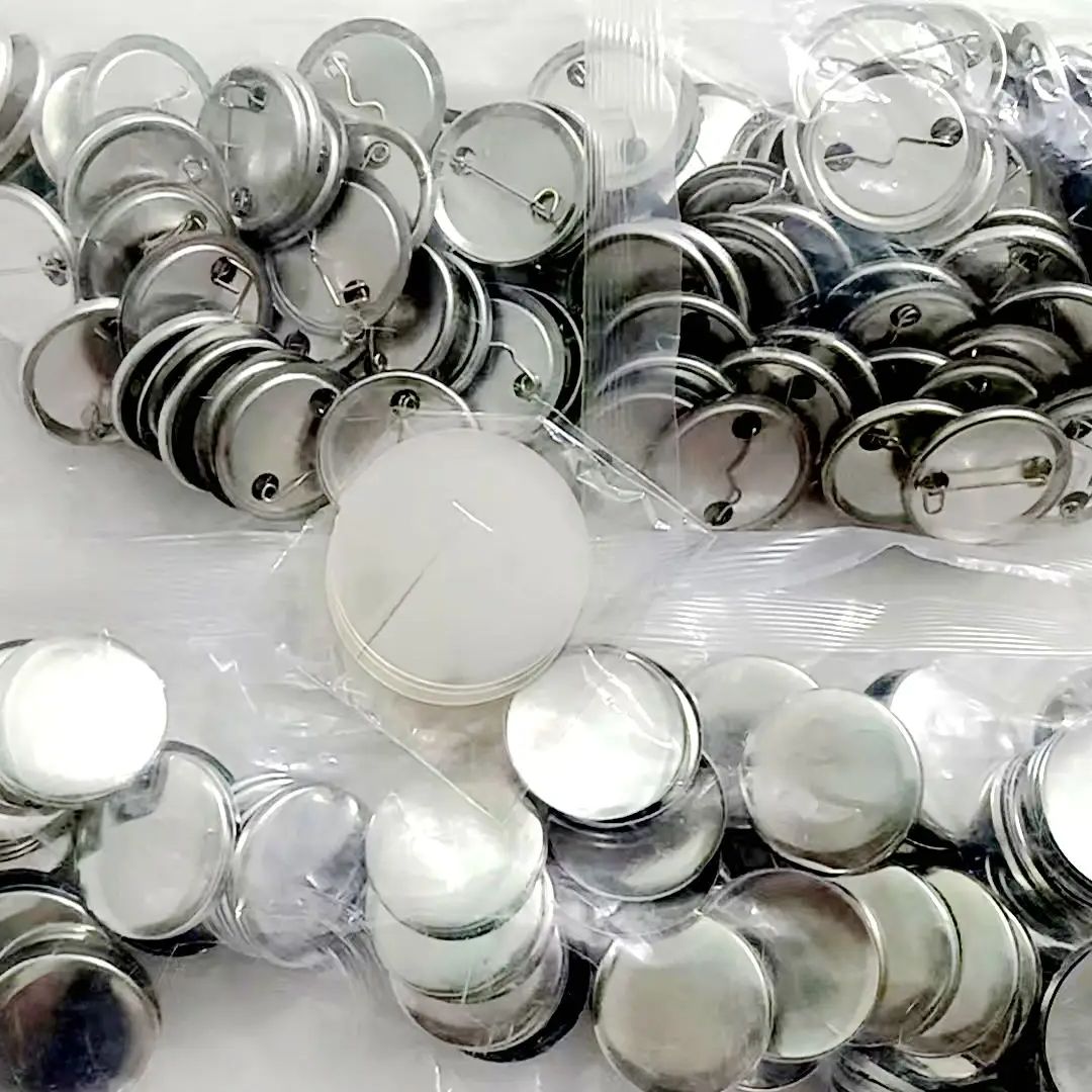 Button Badge Blank - 1000 pezzi di materiali grezzi per