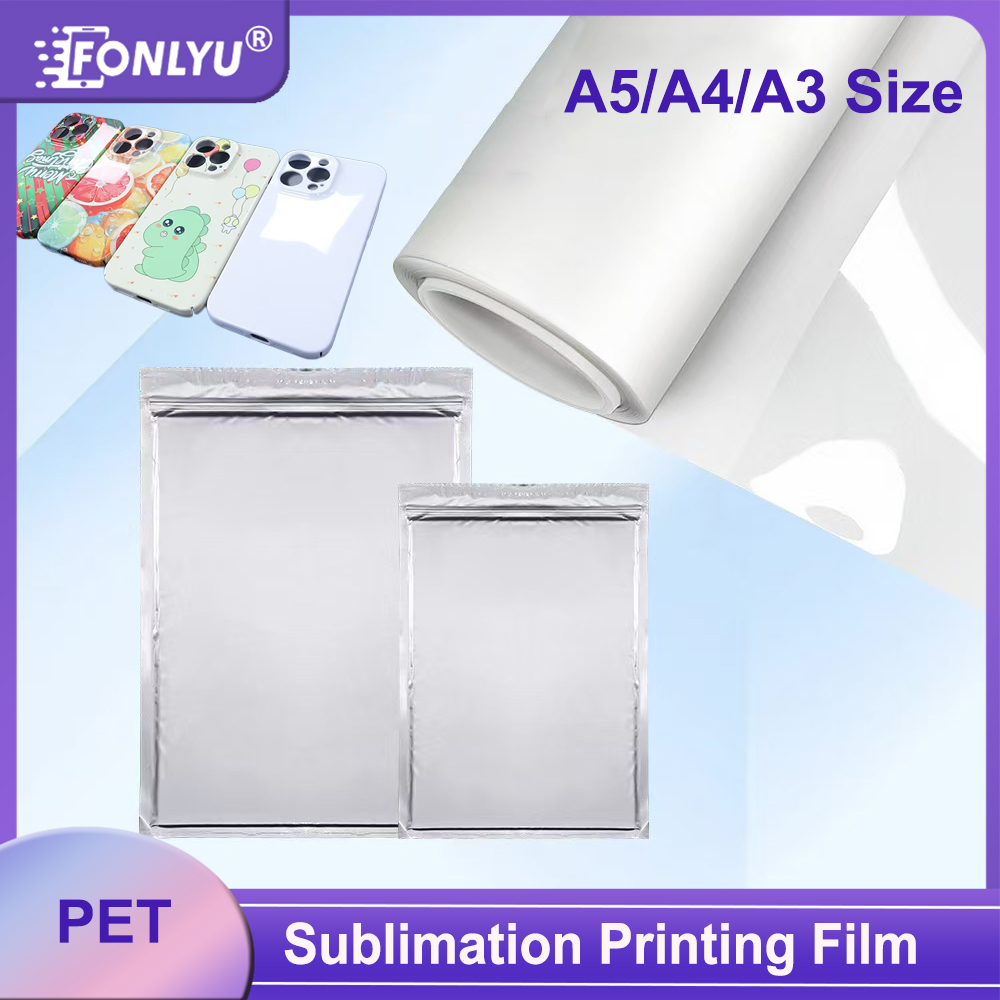 Phone Case Blank Print - FONLYU 50pz Pellicola 3D per Sublimazione