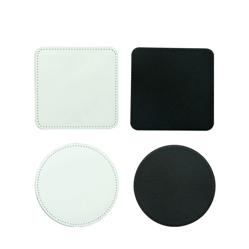 Coaster Sublimation Blank - 10 pz/lotto Nuovi Sottobicchieri Vuoti in