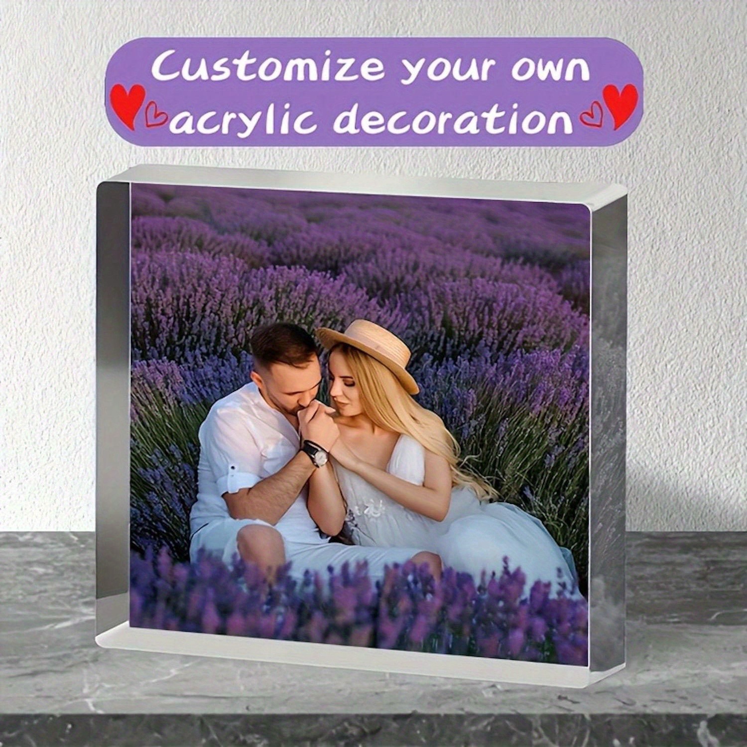 Photo Acrylic Block - Blocco Fotografico 2D in Acrilico -