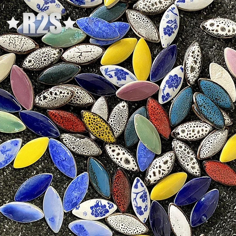 Ceramic Tile Blank - 100g Colore Della Miscela Irregolare Piastrelle