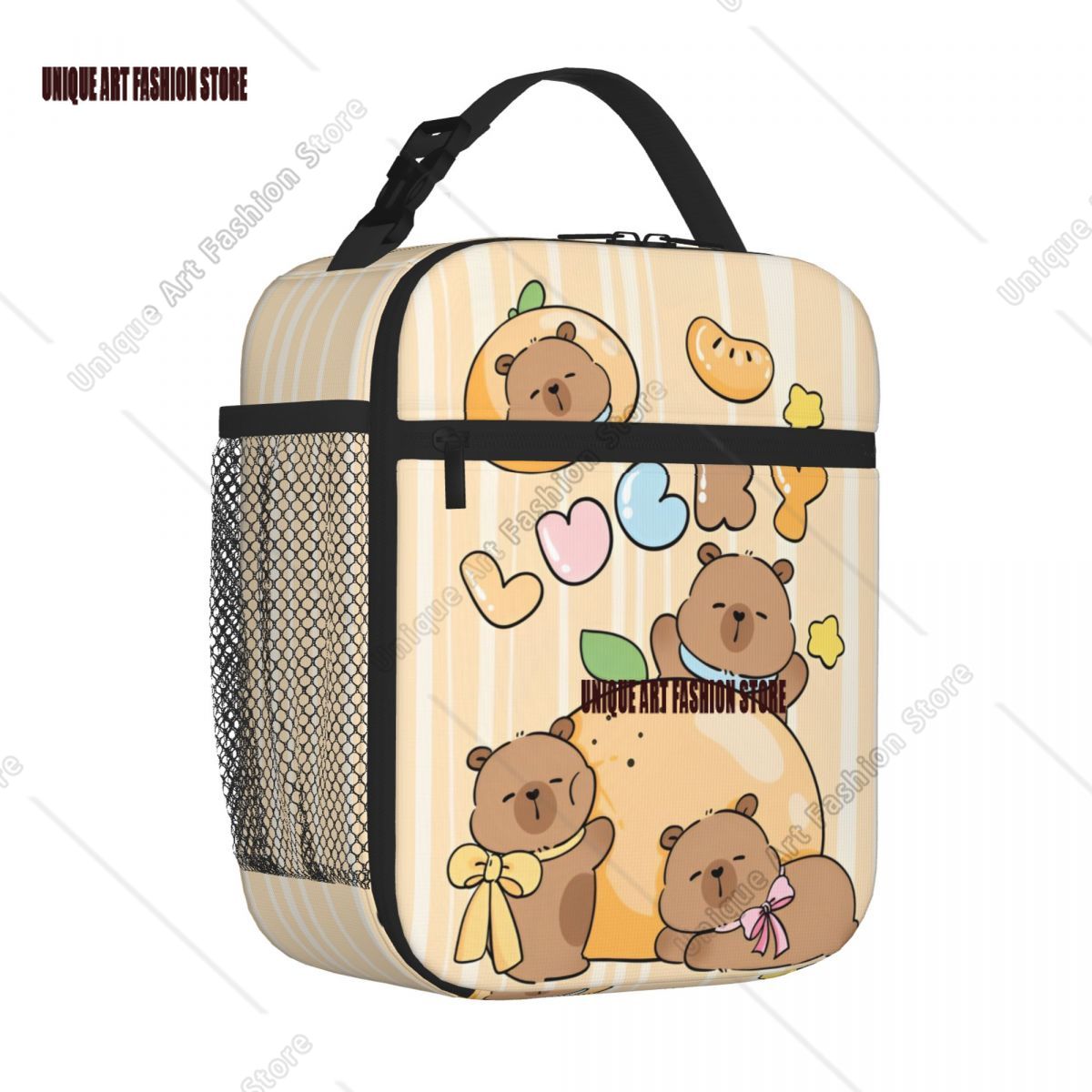 Tote Bag Sublimation - Carino Capibara Lucky Borse per il