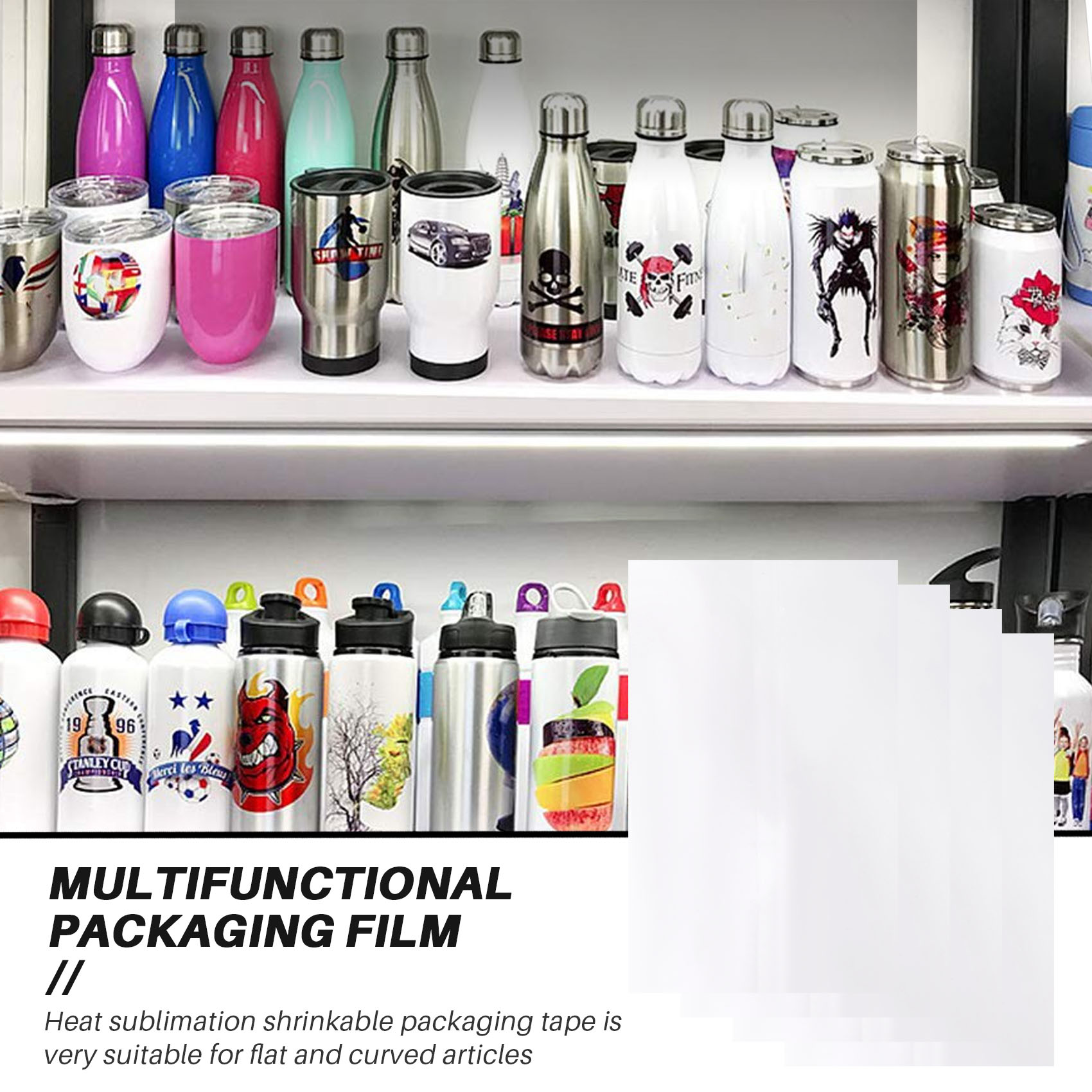Sublimation Mug White - Fodere termoretraibili per sublimazione AA94-8X12 pollici,