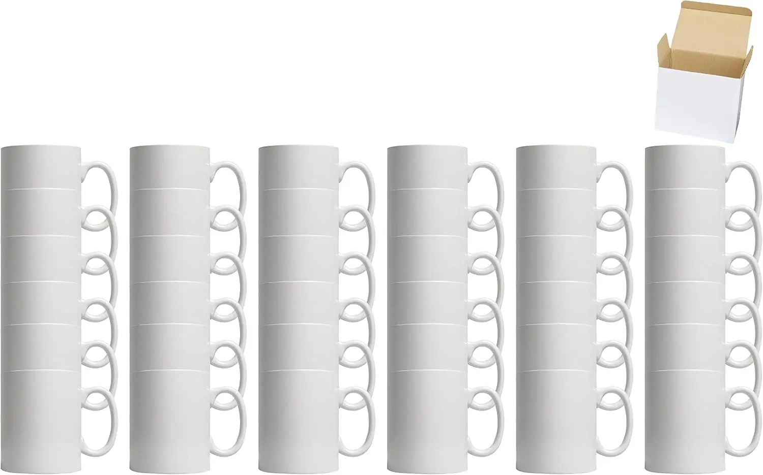 Sublimation Mug White - Tazza da caffè in ceramica bianca
