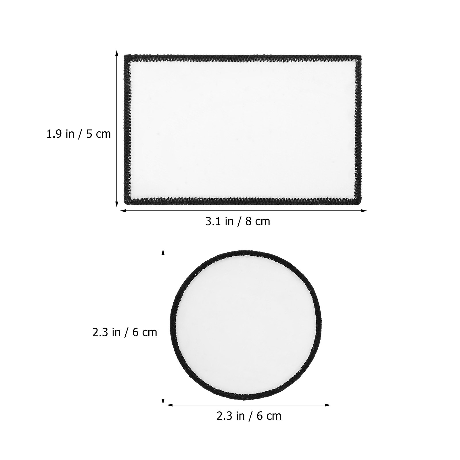 30 Pezzi Patch Adesivi Vuoti i - Hat Sublimation Blank recensione e prezzo