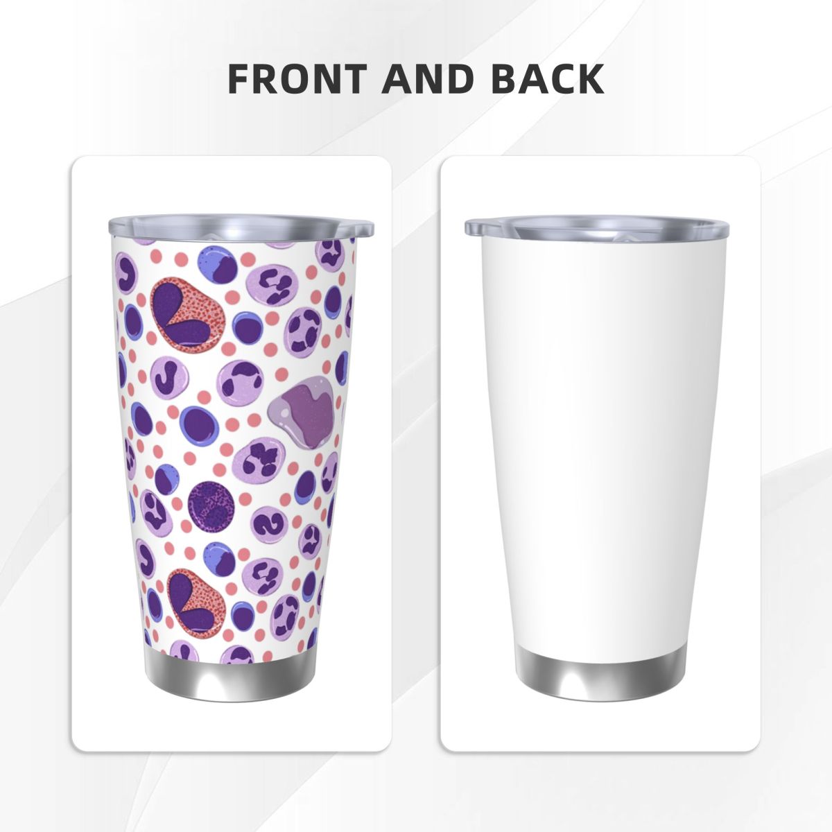 Bicchiere in acciaio inossidab - Tumbler 20Oz White recensione e prezzo