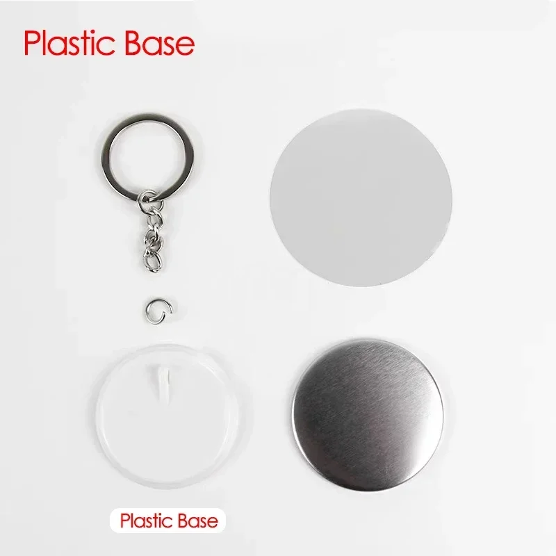 100 PZ 44mm 58mm Portachiavi D - Button Badge Blank recensione e prezzo