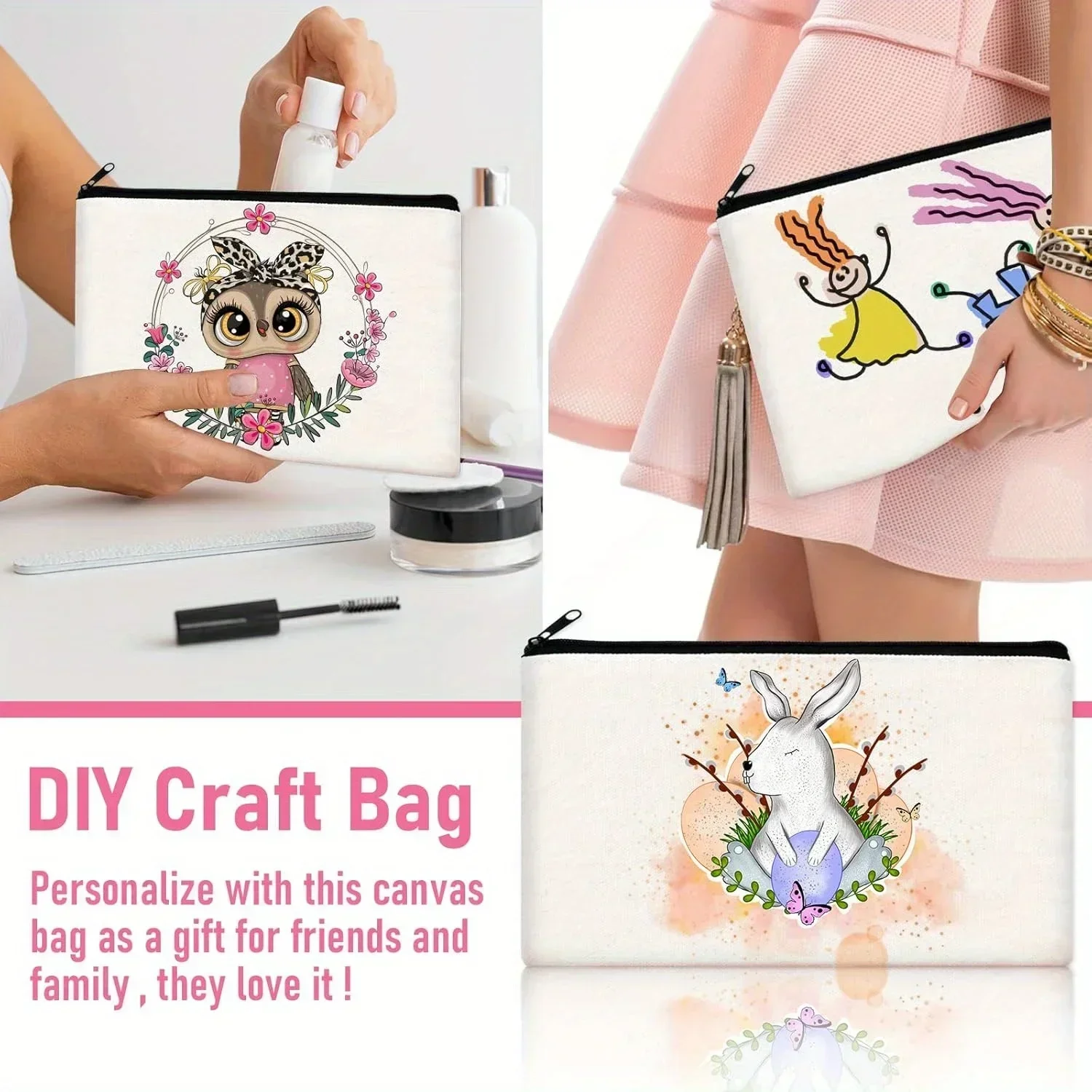 Borse per trucco vuote per sub - Tote Bag Sublimation recensione e prezzo