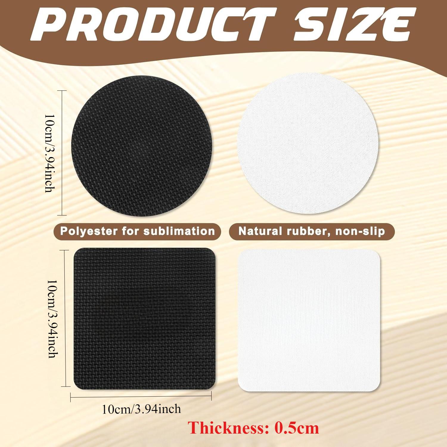 Set sfuso per sottobicchieri p - Coaster Sublimation Blank recensione e prezzo