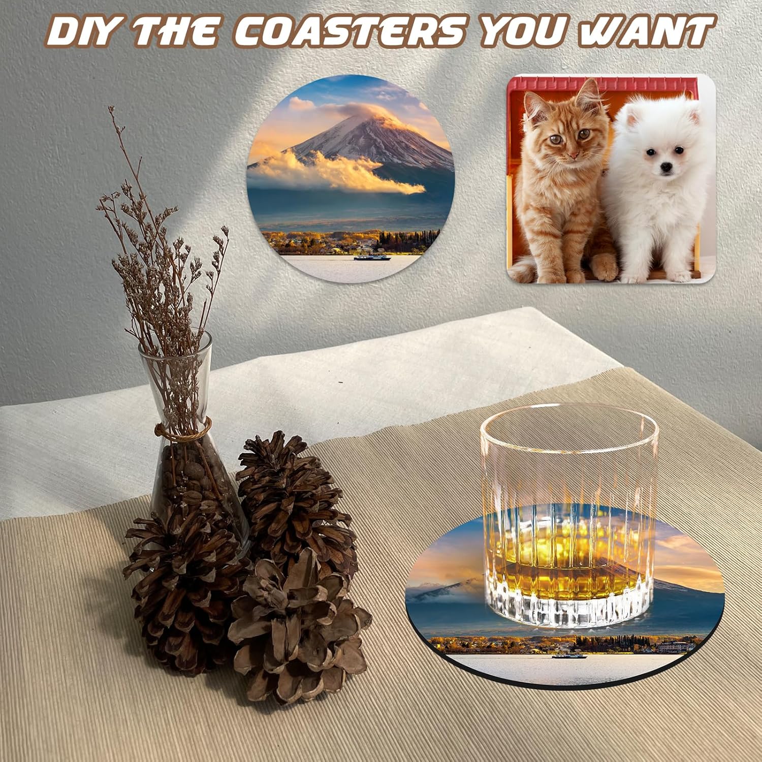 Set sfuso per sottobicchieri p - Coaster Sublimation Blank recensione e prezzo