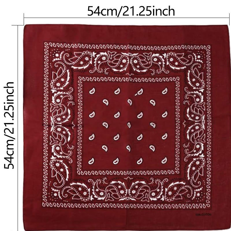 Sciarpa Paisley da cowboy Hip  - Bandana Blank White recensione e prezzo