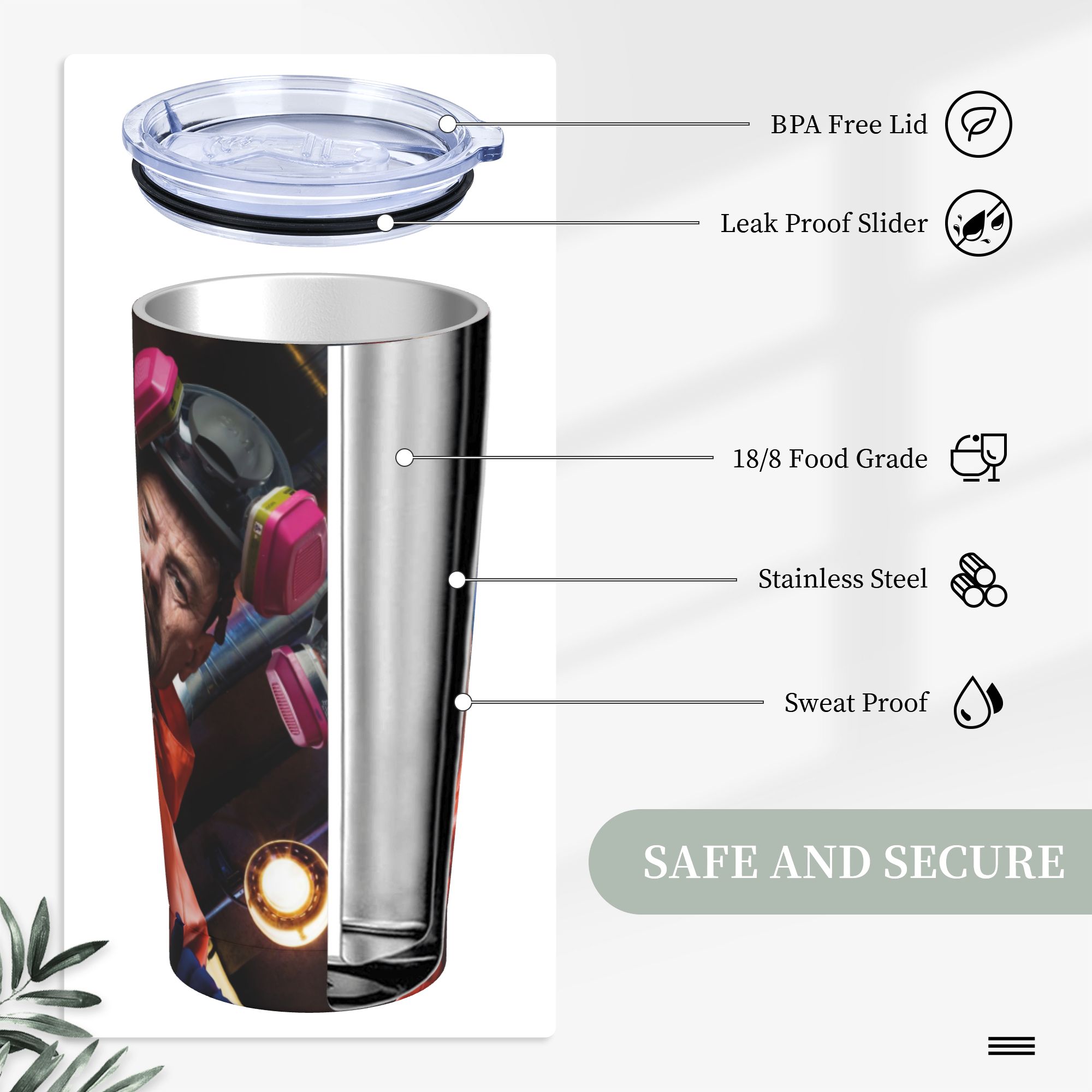 Borraccia Termica Walter White - Tumbler 20Oz White recensione e prezzo