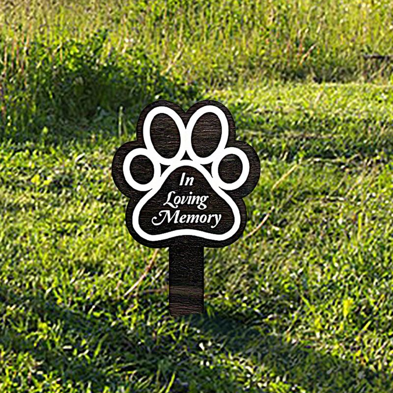 Dog Grave Marker Dog Cemetery  - Yard Sign Blank recensione e prezzo