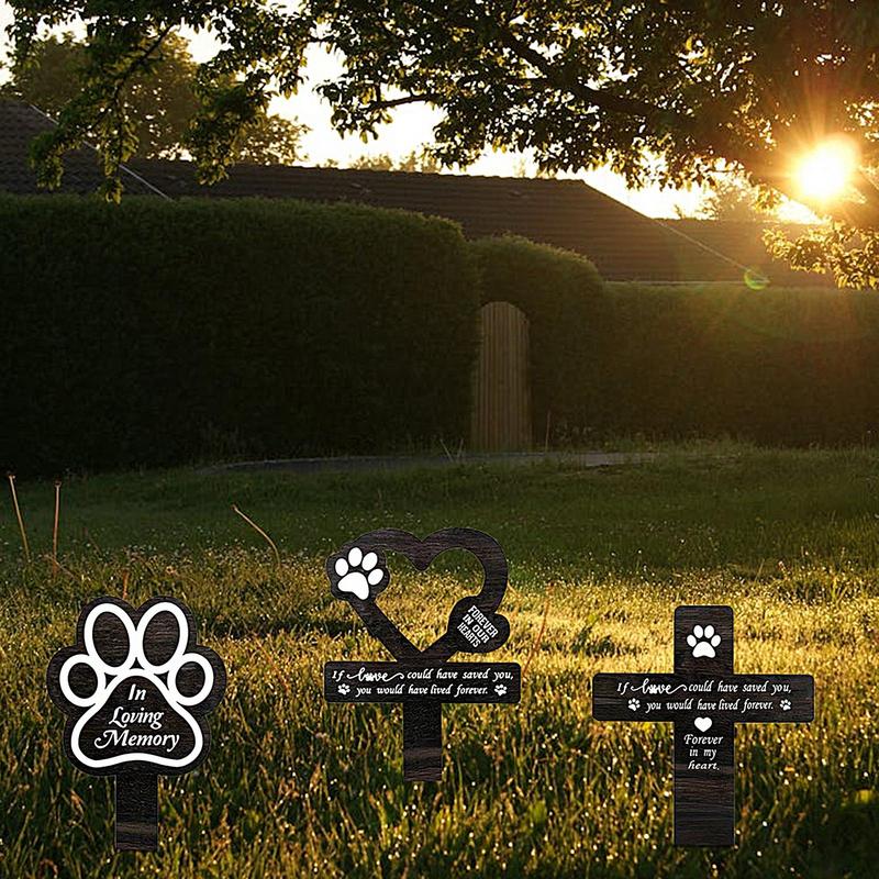 Dog Grave Marker Dog Cemetery  - Yard Sign Blank recensione e prezzo