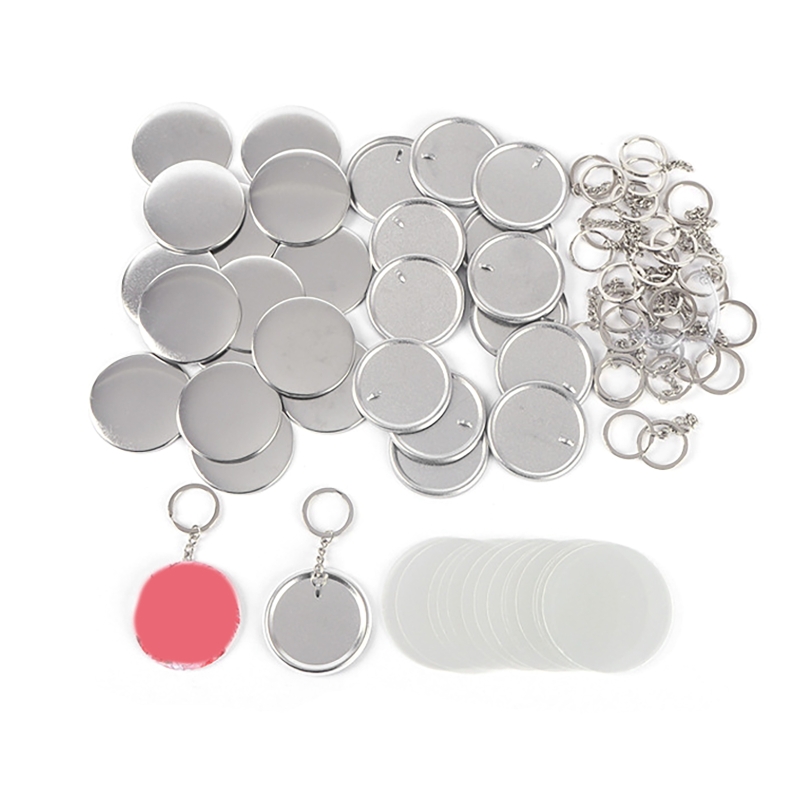 100PCS 44MM 58MM Portachiavi i - Button Badge Blank recensione e prezzo