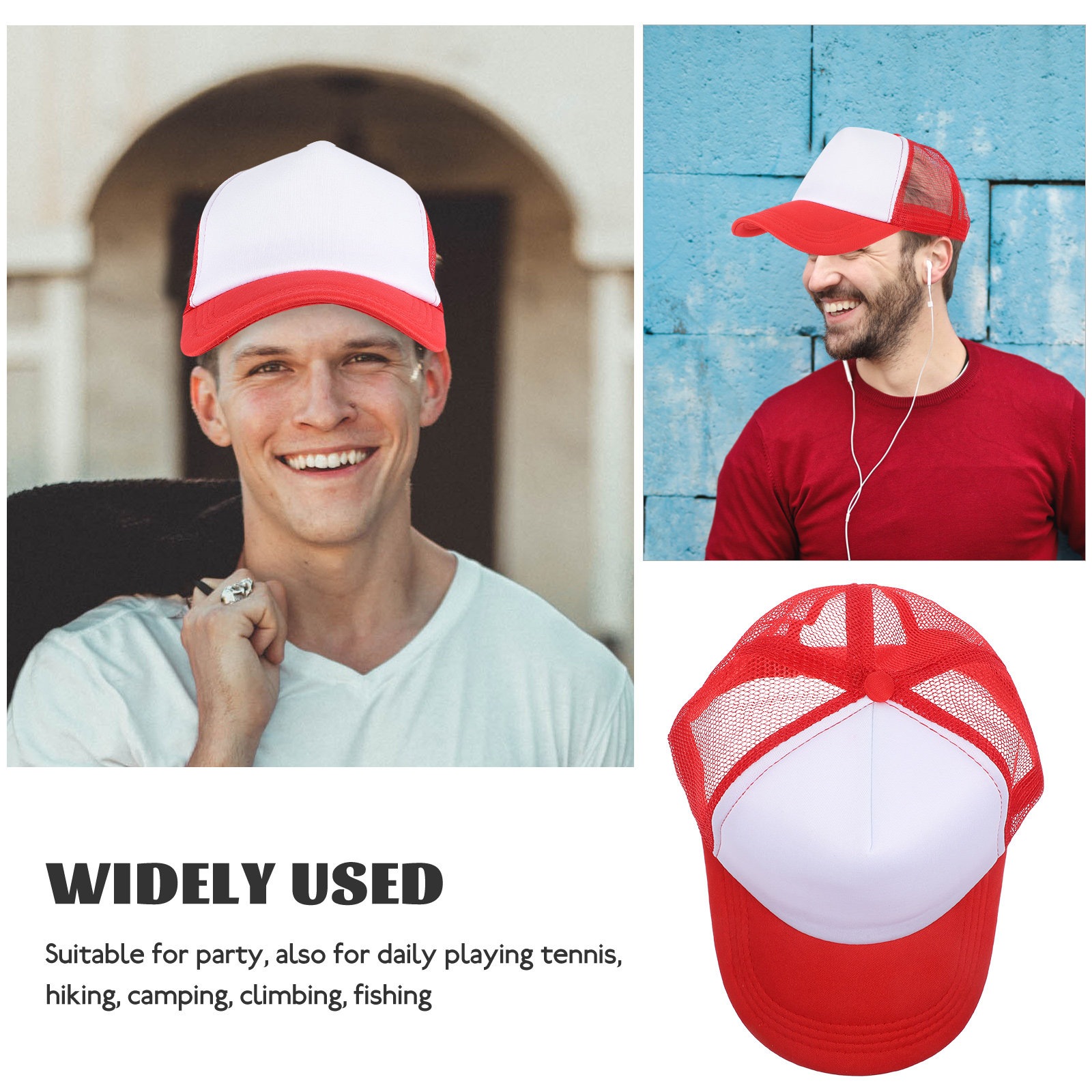 10 Pezzi Cappellini da Basebal - Hat Sublimation Blank recensione e prezzo