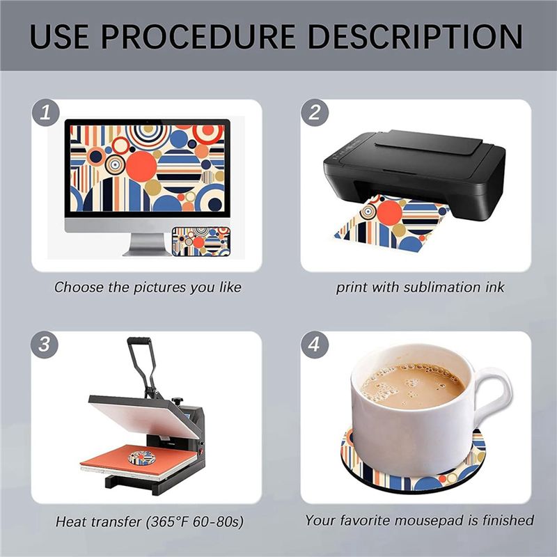 ABVT-160PC Sottobicchieri Roto - Coaster Sublimation Blank recensione e prezzo