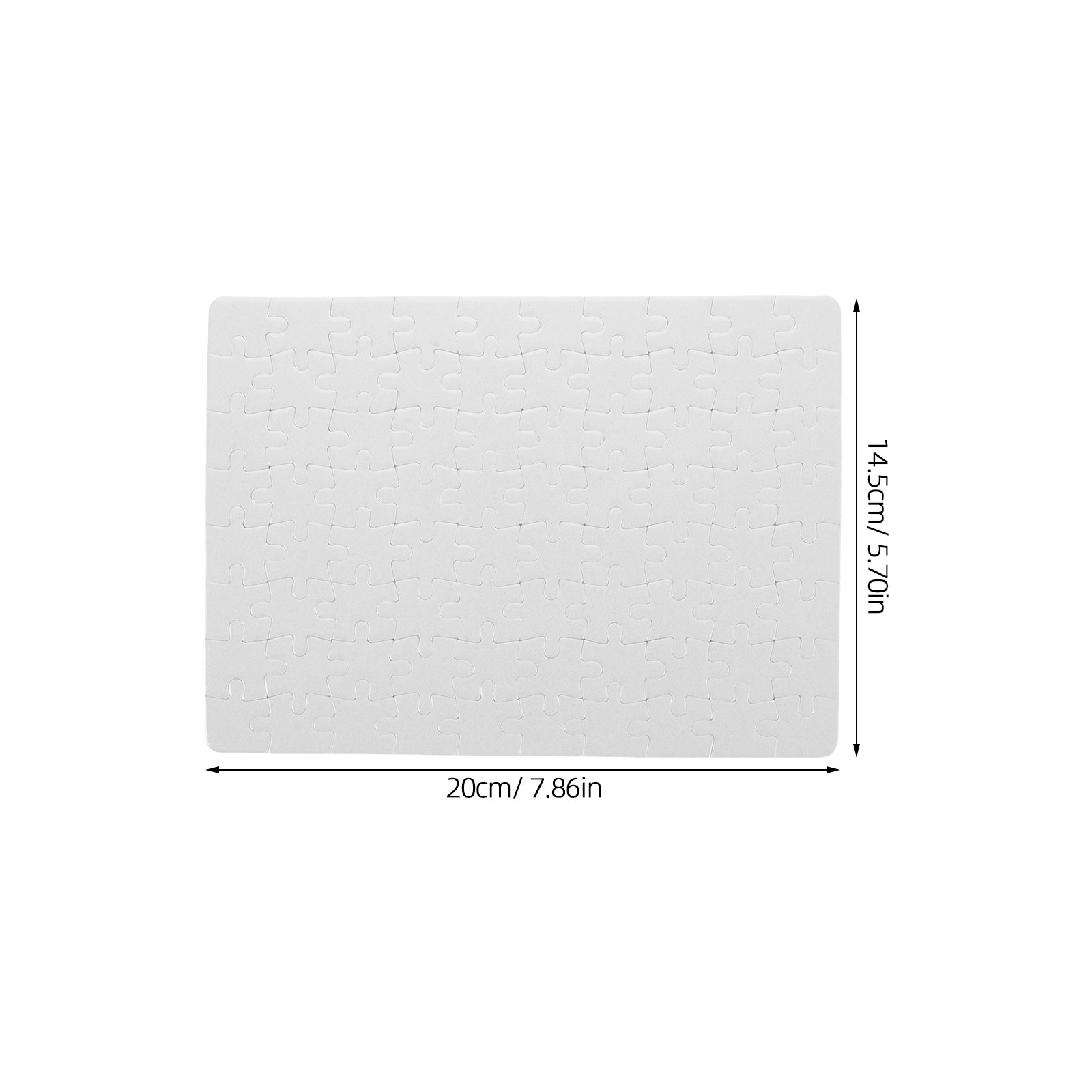 4 Fogli di Puzzle Bianchi Vuot - Puzzle Blank White recensione e prezzo