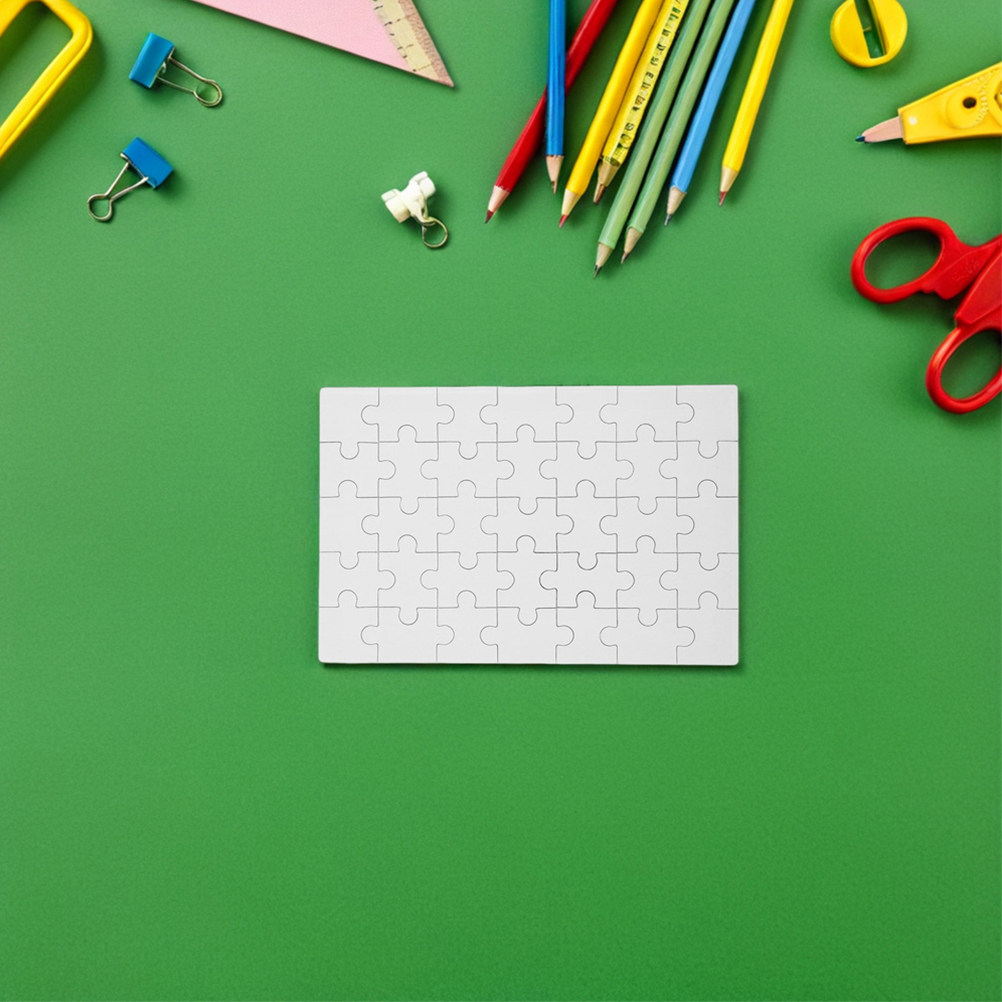 12 Pezzi di Puzzle Bianchi per - Puzzle Blank White recensione e prezzo