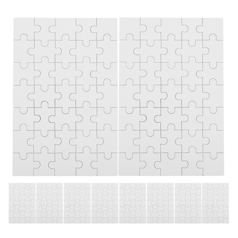 12 Pezzi di Puzzle Bianchi per - Puzzle Blank White recensione e prezzo