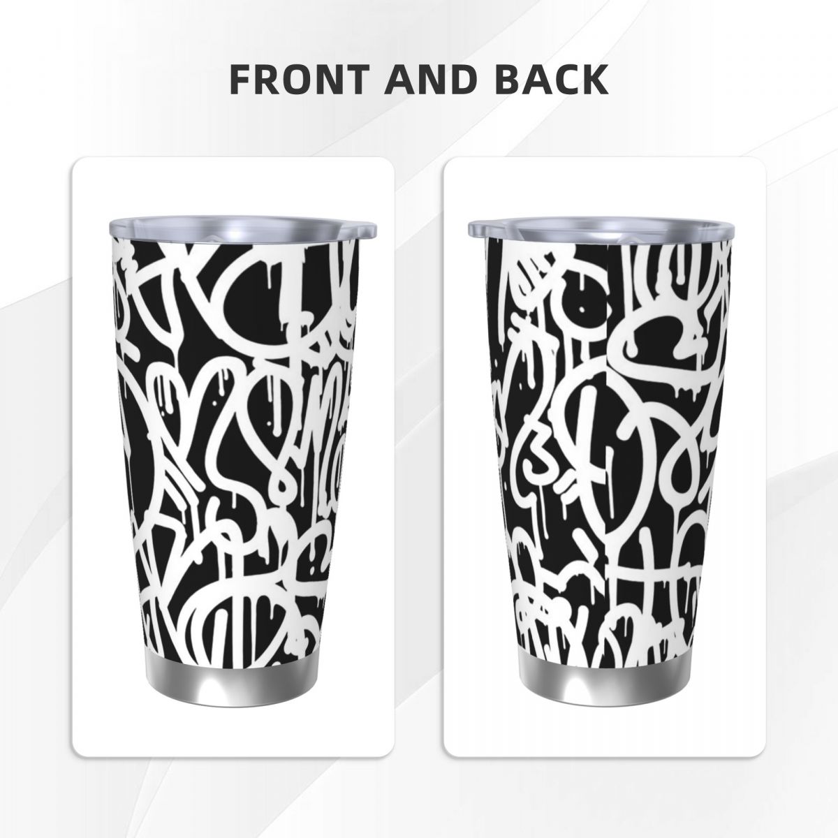 Bicchiere in acciaio inossidab - Tumbler 20Oz White recensione e prezzo