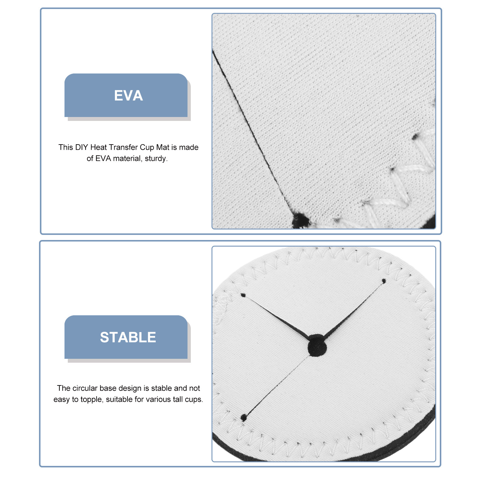 Set di 4 Sottobicchieri per Su - Coaster Sublimation Blank recensione e prezzo