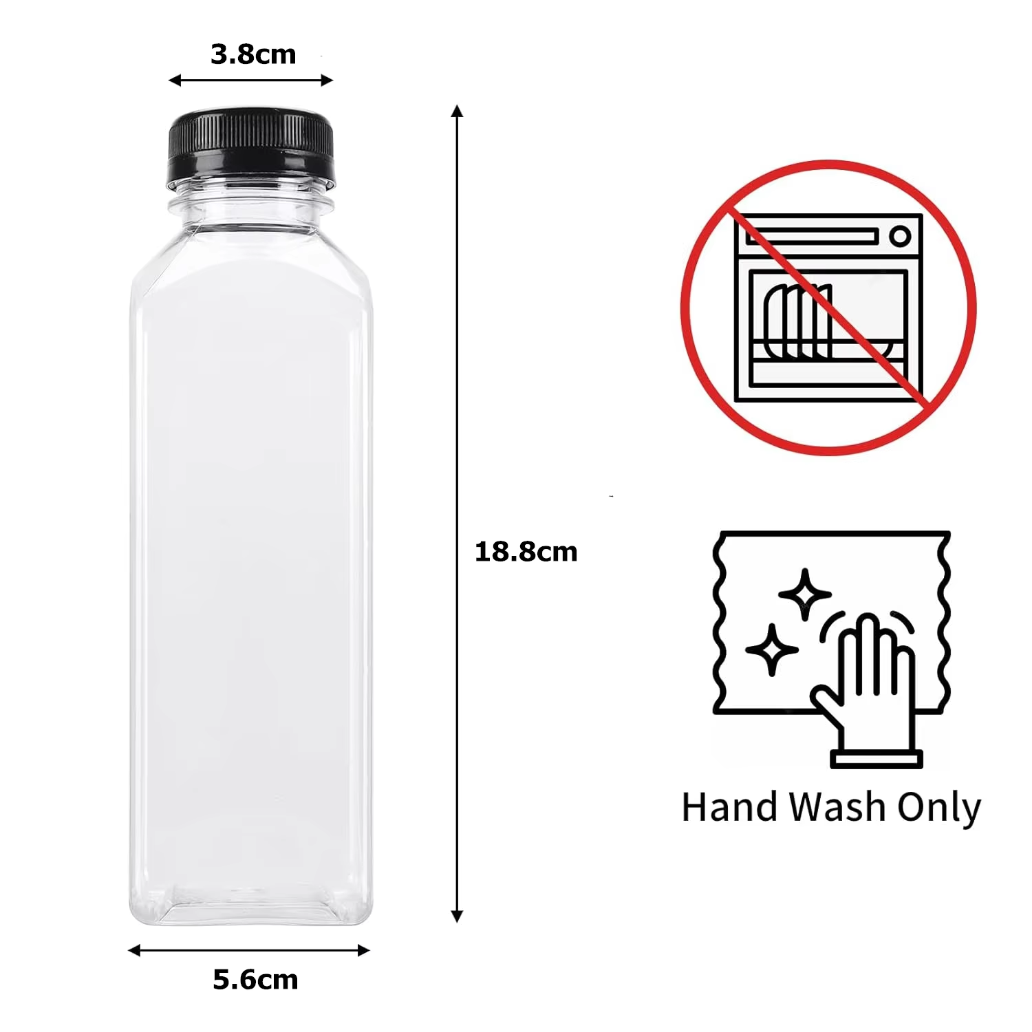 Bottiglie di succo da 500 ml c - Water Bottle Blank recensione e prezzo
