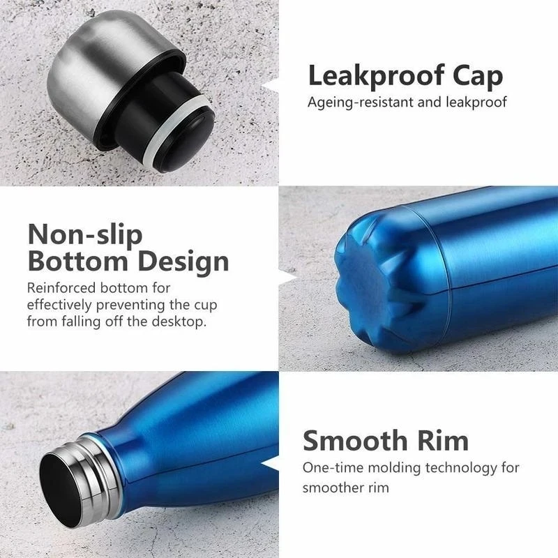 Bottiglia d'acqua thermos sott - Water Bottle Blank recensione e prezzo
