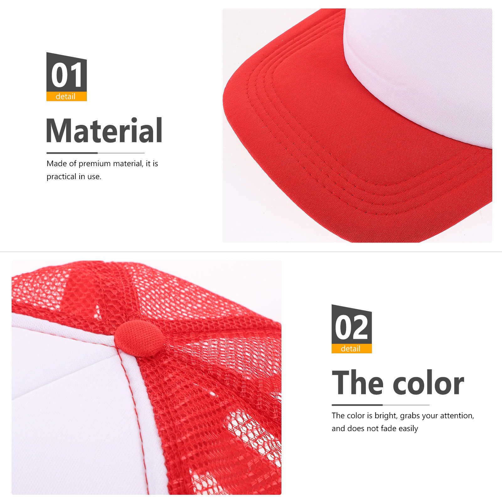 10 Cappellini da Baseball in R - Hat Sublimation Blank recensione e prezzo