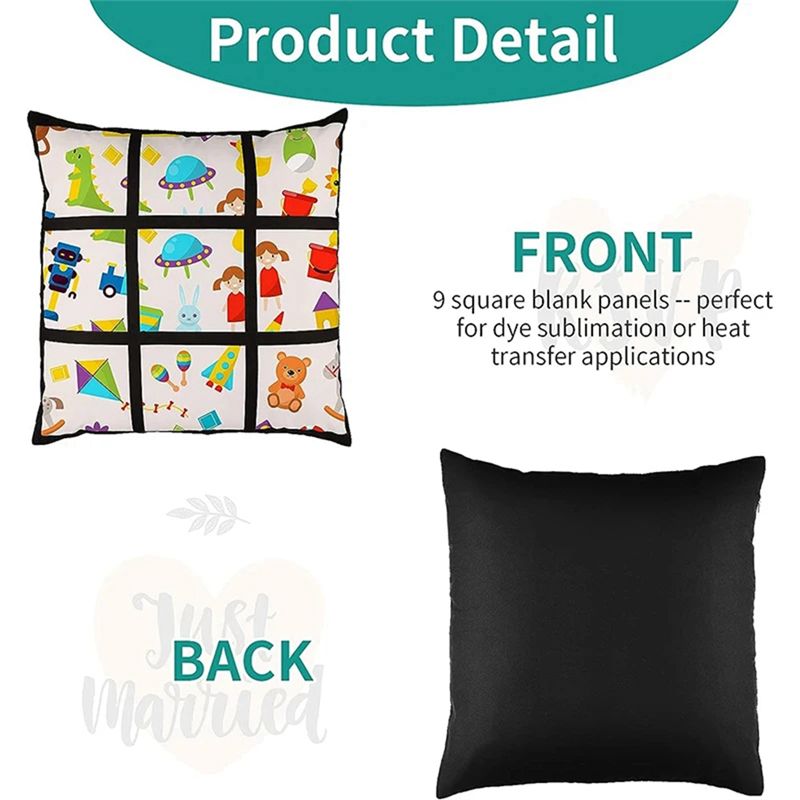 ABKJ-6 Pezzi Federe per Cuscin - Pillow Cover Sublimation recensione e prezzo