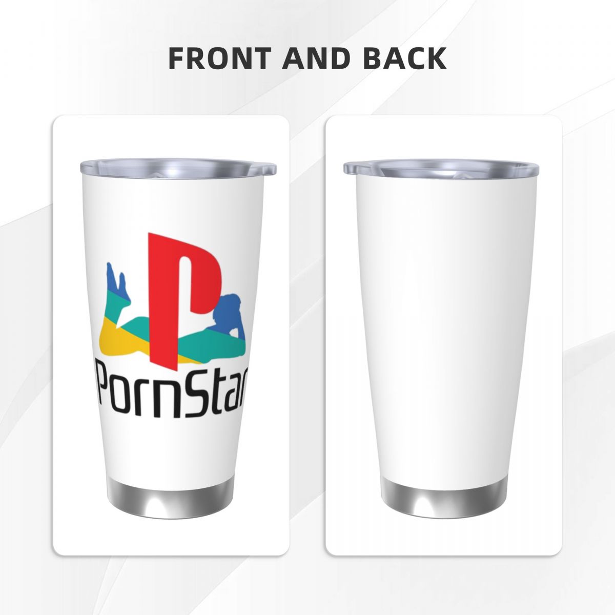 Ps Pron Star Bicchiere in acci - Tumbler 20Oz White recensione e prezzo