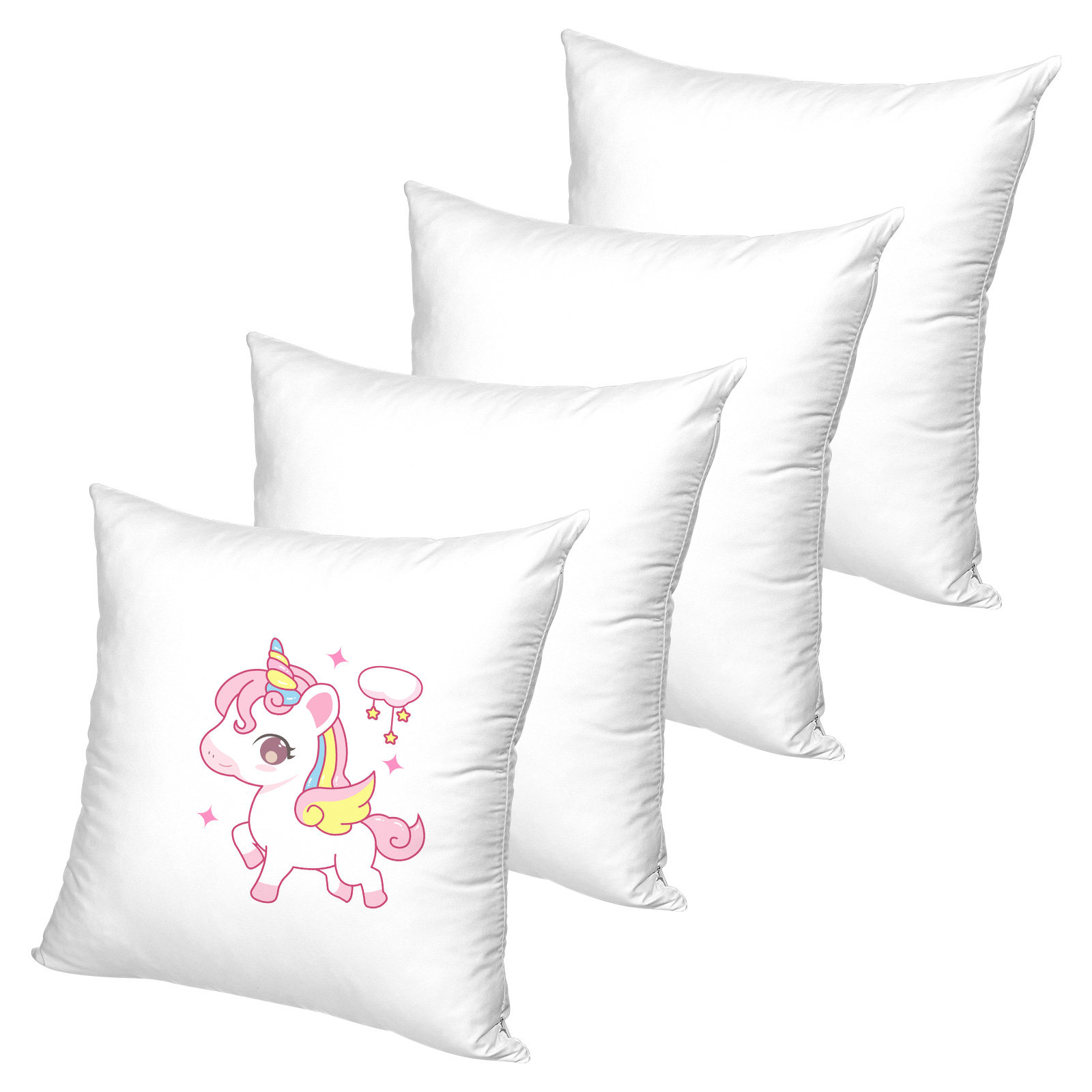 Set di 4 Federe per Cuscini Bi - Pillow Cover Sublimation recensione e prezzo