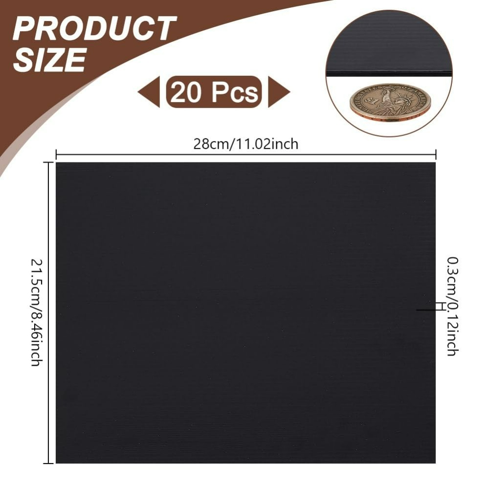 20 fogli di plastica ondulata  - Yard Sign Blank recensione e prezzo