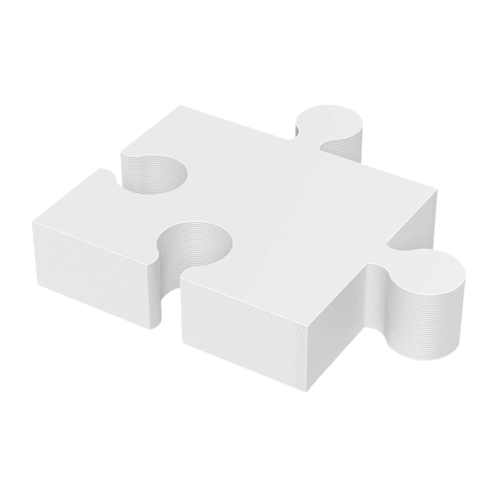 Set di Puzzle in Cartone Bianc - Puzzle Blank White recensione e prezzo