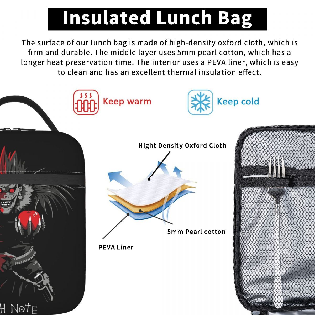 Borsa termica per il pranzo An - Tote Bag Sublimation recensione e prezzo