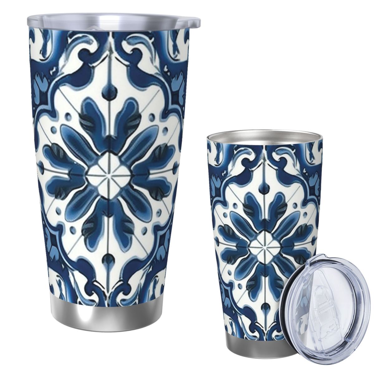 Bicchiere in acciaio inossidab - Tumbler 20Oz White recensione e prezzo