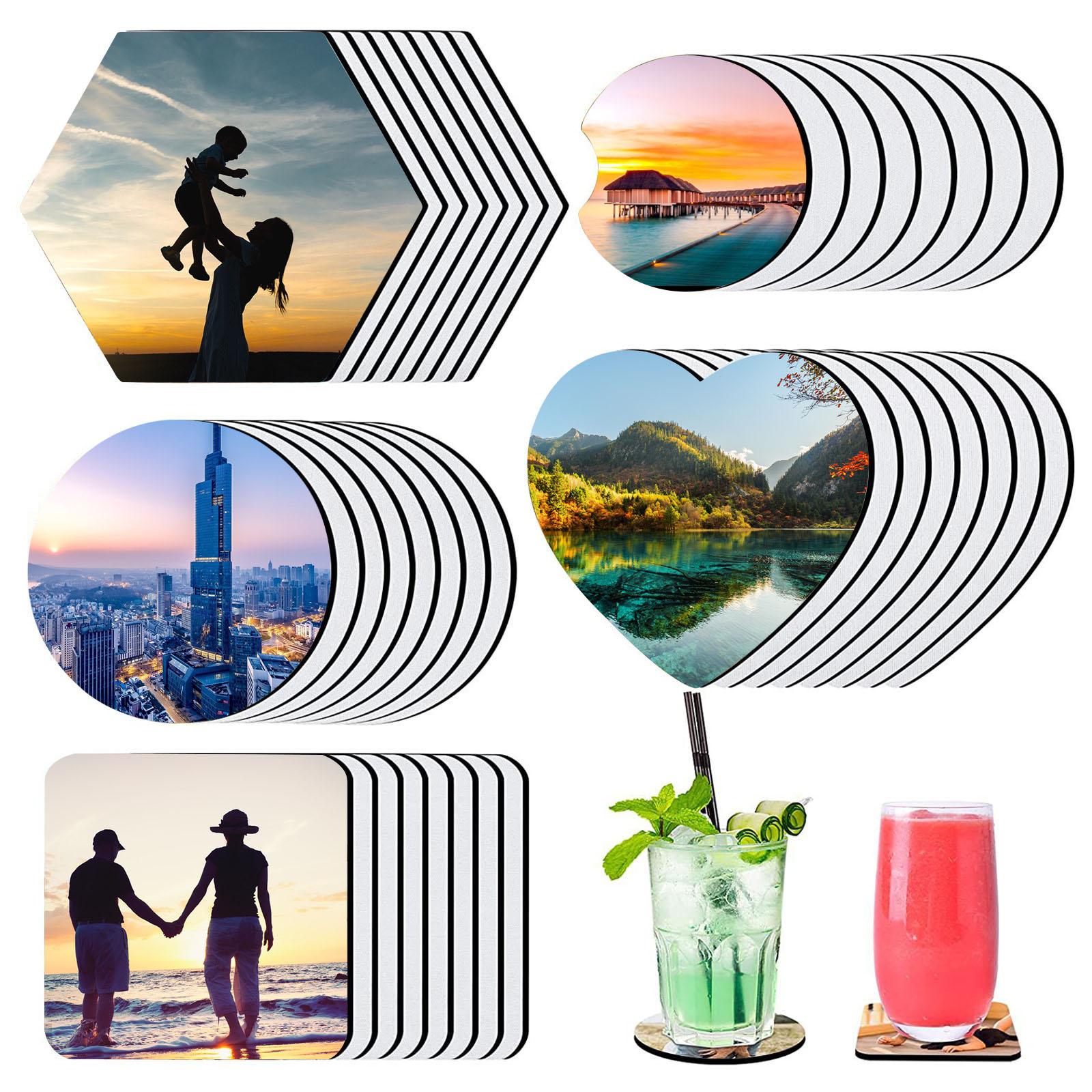 40 Sottobicchieri per Tazze pe - Coaster Sublimation Blank recensione e prezzo