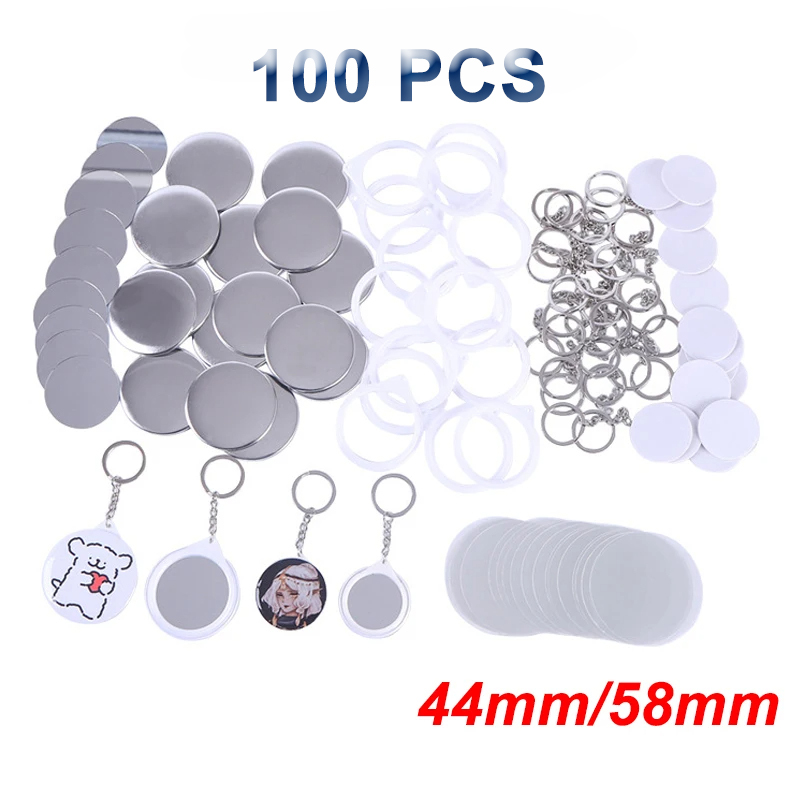 Nuovo 100PCS Portachiavi Specc - Button Badge Blank recensione e prezzo