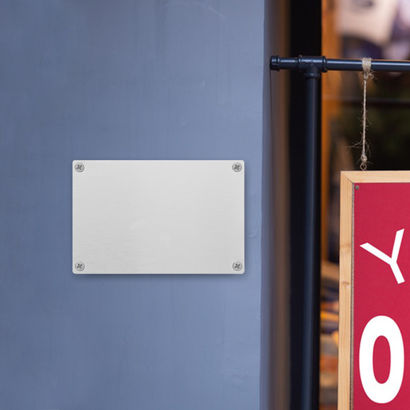 5 Pezzi di Targhe in Acciaio I - Yard Sign Blank recensione e prezzo