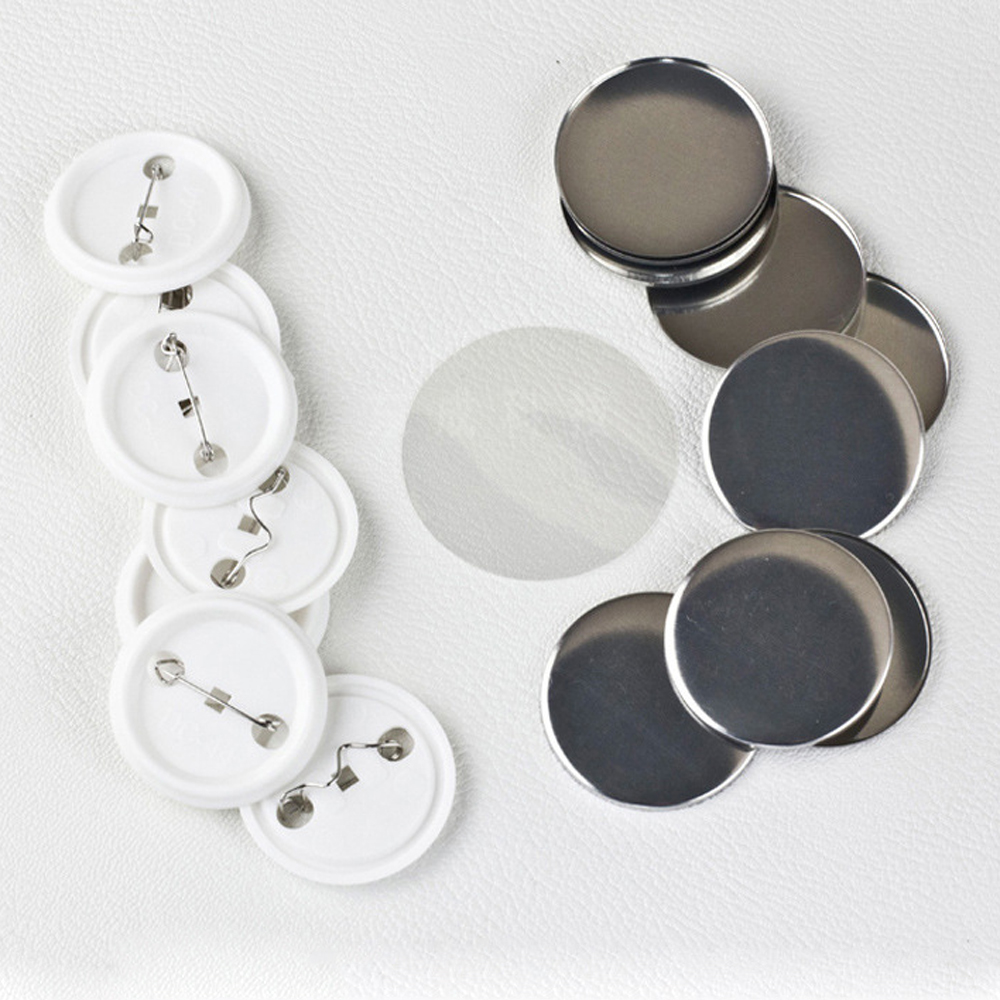 Rifornimenti in bianco di plas - Button Badge Blank recensione e prezzo