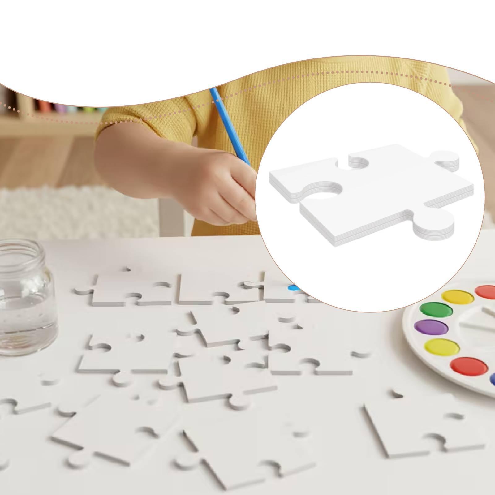 24 Puzzle Bianchi in Cartone 3 - Puzzle Blank White recensione e prezzo