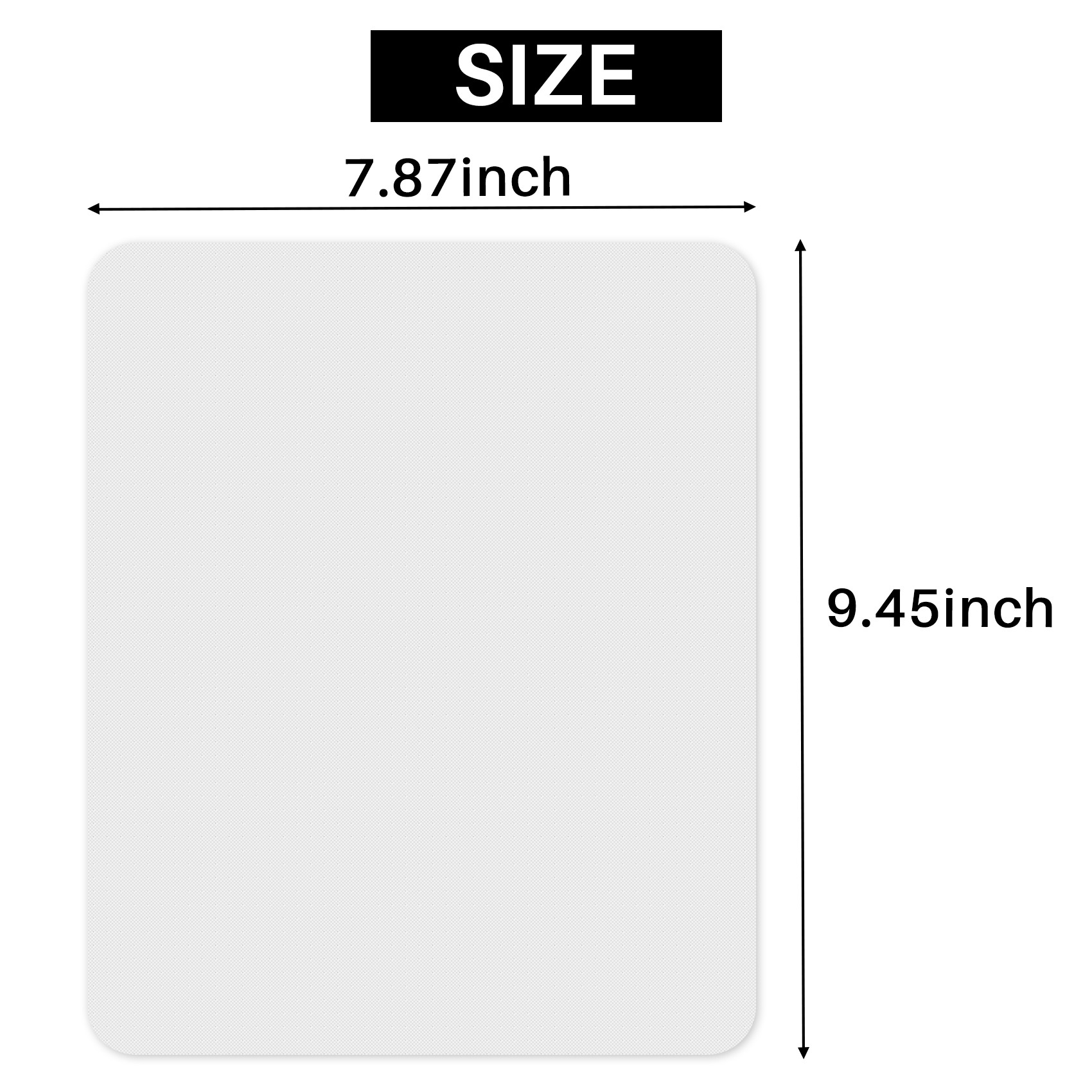Set di 10 Tappetini per Mouse  - Mouse Pad Blank Sublimation recensione e prezzo