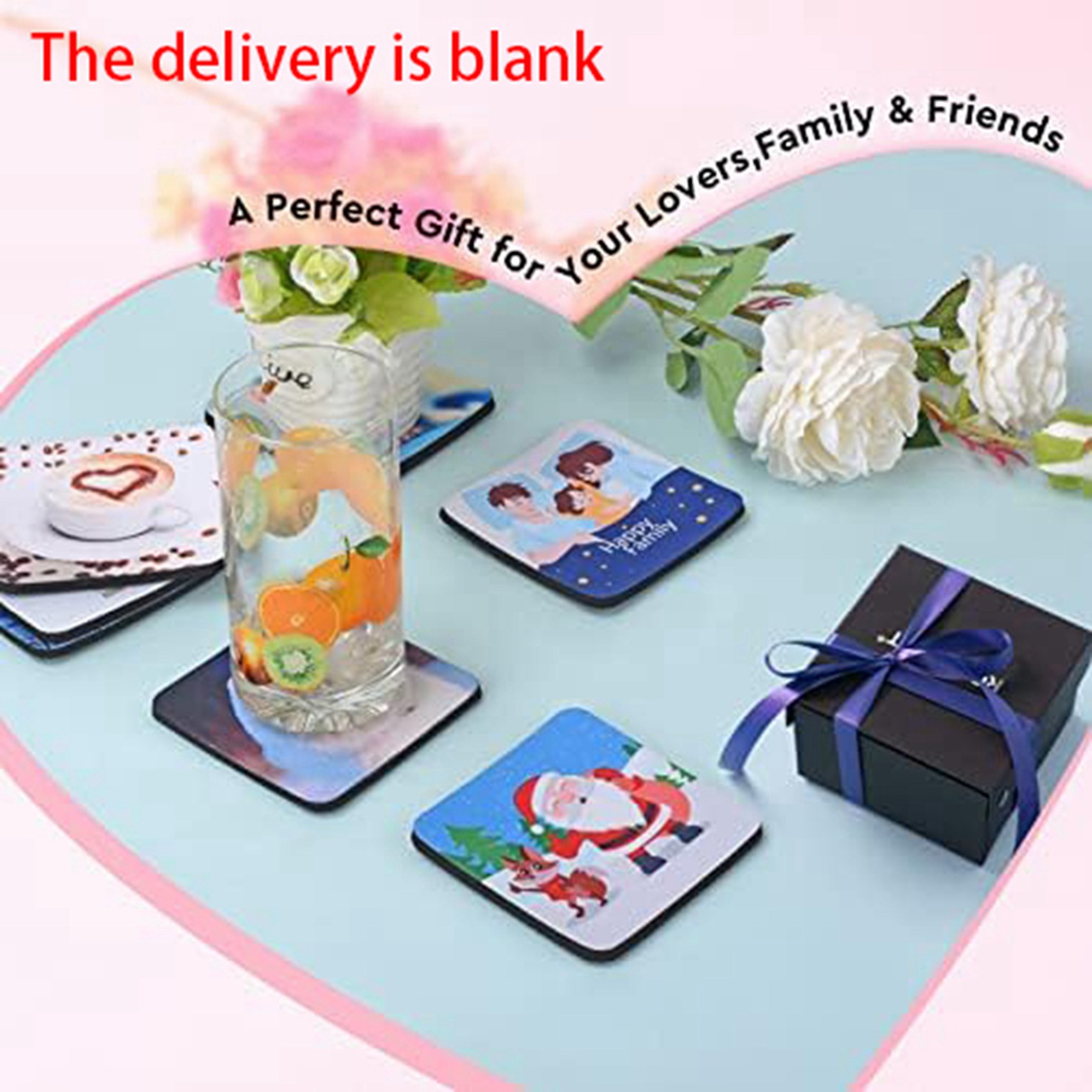 F-F 40 Sottobicchieri Quadrati - Coaster Sublimation Blank recensione e prezzo