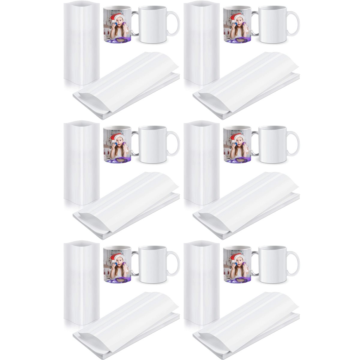 BAAE 420 Pezzi Pellicola Termo - Sublimation Mug White recensione e prezzo