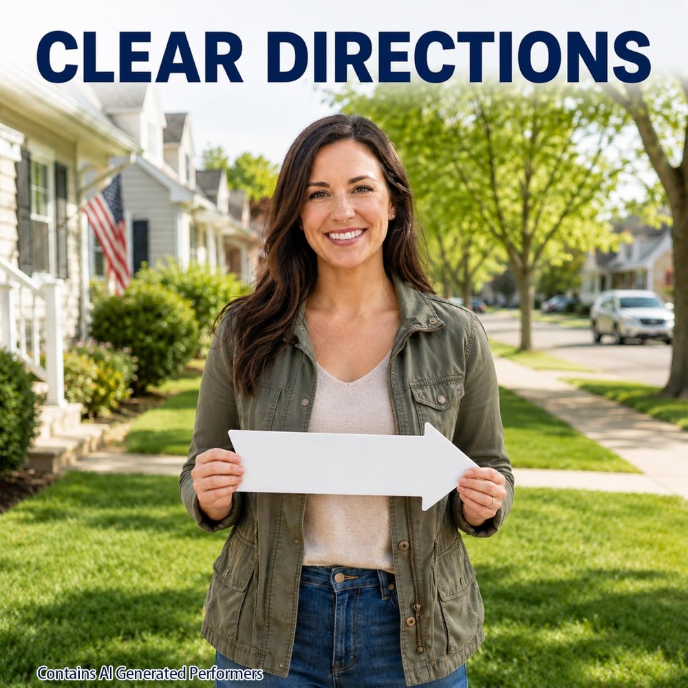 Cartelli a Freccia Bifacciali  - Yard Sign Blank recensione e prezzo